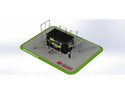 15" MilFit Mobile Fitness Container - Sonderanfertigung -  Edelstahl Functional Training Anlage