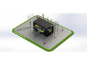 15" MilFit Mobile Fitness Container - Sonderanfertigung -  Edelstahl Functional Training Anlage