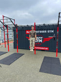 Size 20 MilFit Mobile Fitness Container Export - Sonderanfertigung -  Edelstahl Functional Training Anlage